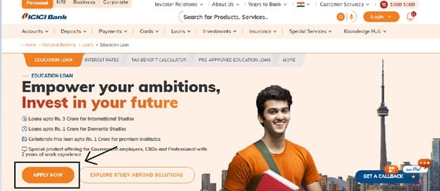 Now, navigate to the ‘Apply Now’ button