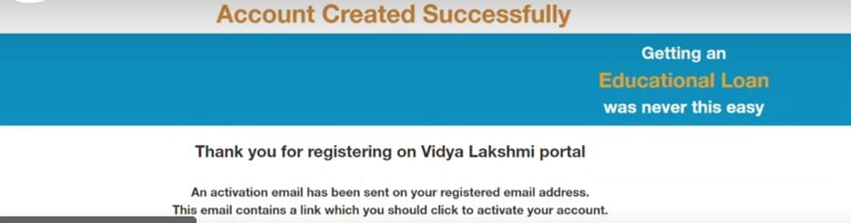 Vidyalakshmi Portal - Submit