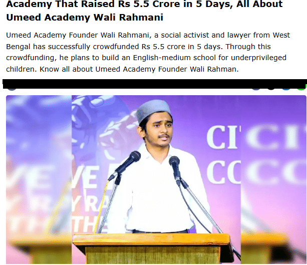 Umeed Academy's Fundraiser for Underprivileged Children